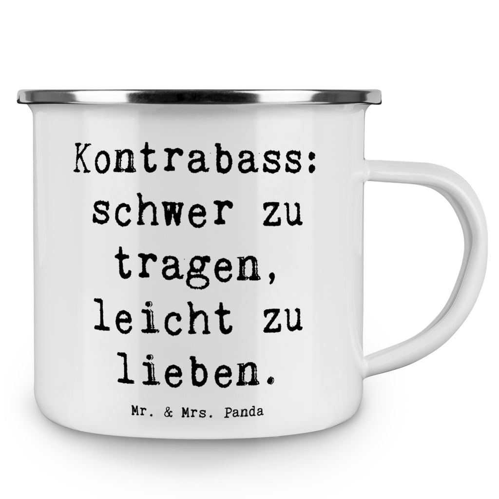 Camping Emaille Tasse Kontrabass: schwer zu tragen, leicht zu lieben. Campingtasse, Trinkbecher, Metalltasse, Outdoor Tasse, Emaille Trinkbecher, Blechtasse Outdoor, Emaille Campingbecher, Edelstahl Trinkbecher, Metalltasse für Camping, Kaffee Blechtasse, Camping Tasse Metall, Instrumente, Geschenke Musiker, Musikliebhaber