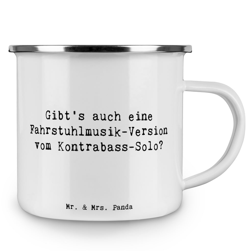 Camping Emaille Tasse Gibt's auch eine Fahrstuhlmusik-Version vom Kontrabass-Solo? Campingtasse, Trinkbecher, Metalltasse, Outdoor Tasse, Emaille Trinkbecher, Blechtasse Outdoor, Emaille Campingbecher, Edelstahl Trinkbecher, Metalltasse für Camping, Kaffee Blechtasse, Camping Tasse Metall, Instrumente, Geschenke Musiker, Musikliebhaber