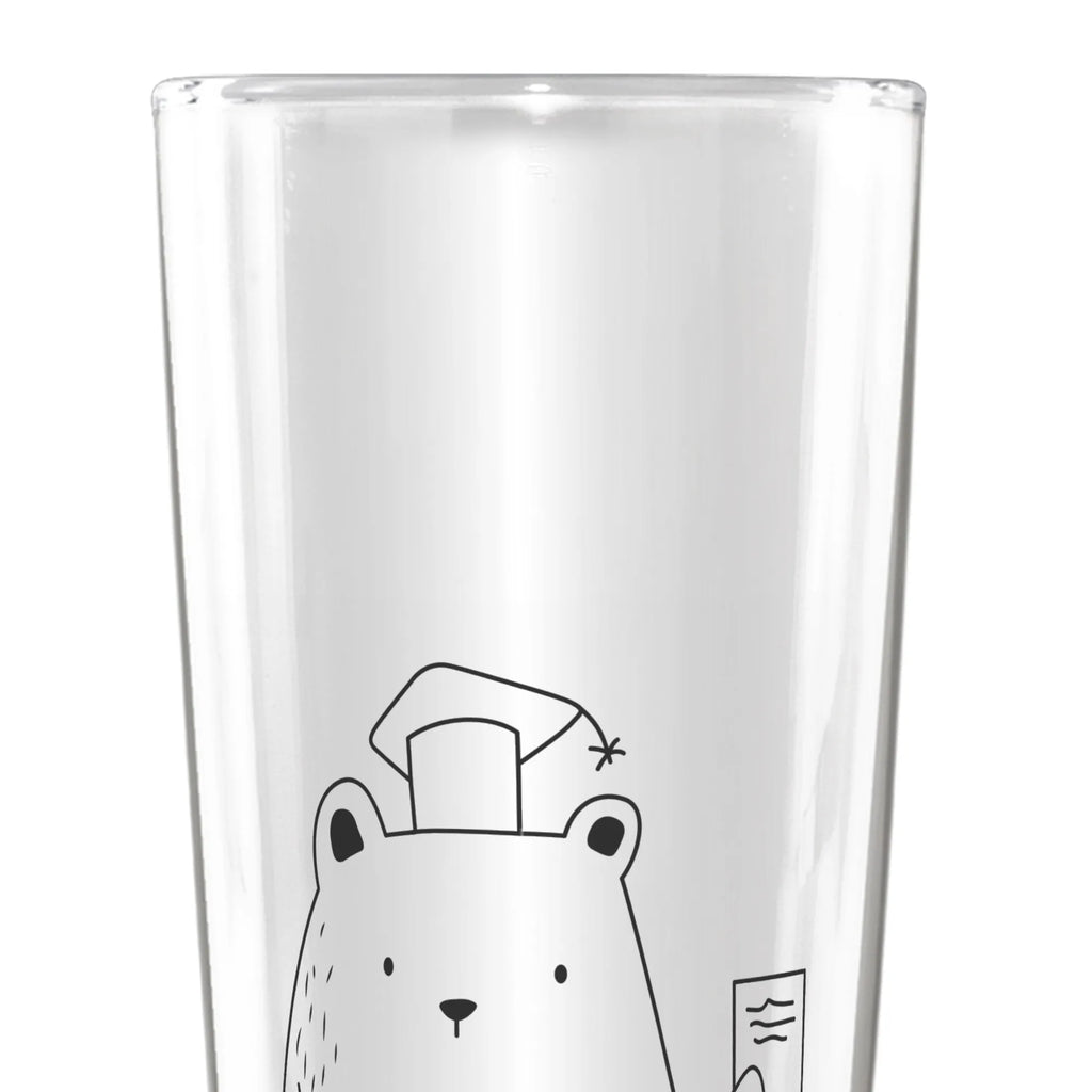 Bierglas Bär Prüfung Bierglas, Bier Glas, Bierkrug, Bier Krug, Vatertag, Bär, Teddy, Teddybär, Abitur, Prüfungen, Prüfung bestanden, Abschluss, Zeugnis, Abschlusszeugnis