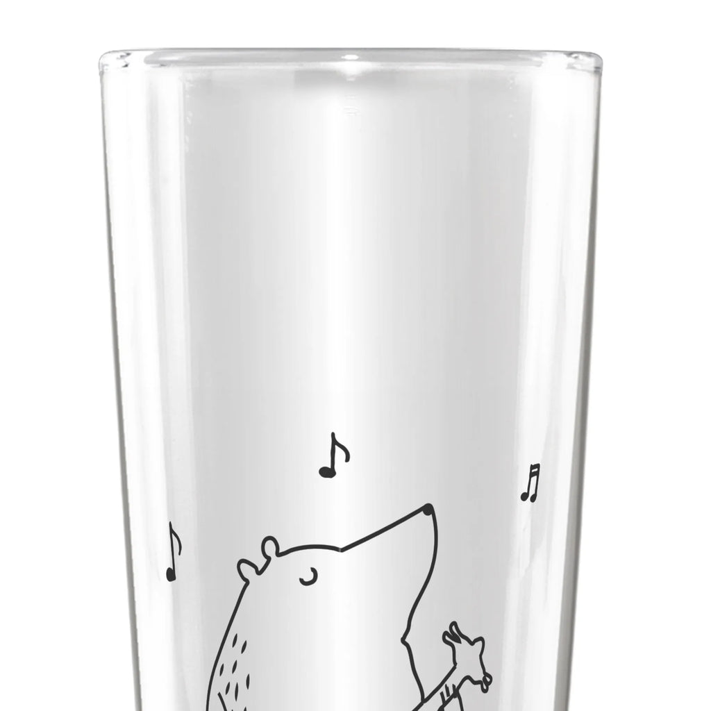 Bierglas Bär Gitarre Bierglas, Bier Glas, Bierkrug, Bier Krug, Vatertag, Bär, Teddy, Teddybär