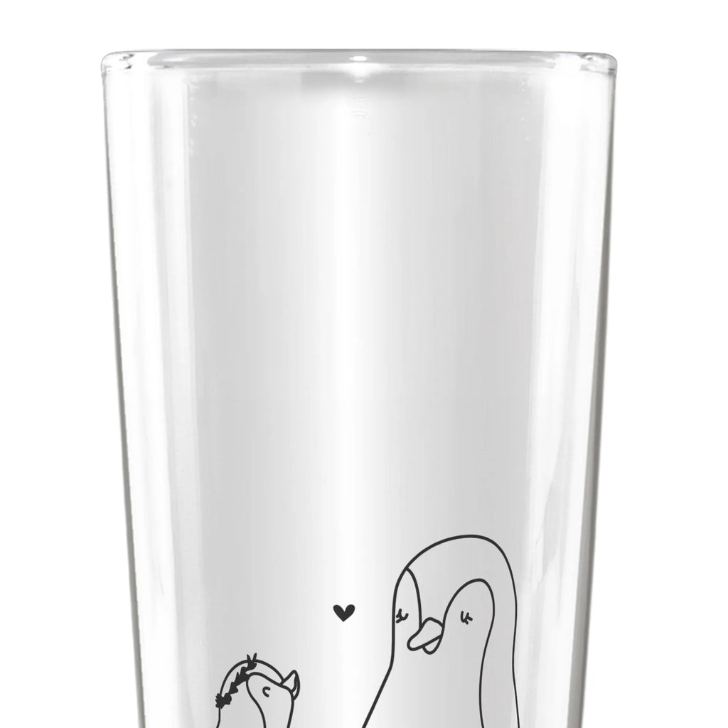 Bierglas Pinguin mit Kind Bierglas, Bier Glas, Bierkrug, Bier Krug, Vatertag, Familie, Muttertag, Bruder, Schwester, Mama, Papa, Oma, Opa, Geschenk, Mami, Mutti, Mutter, Geburststag