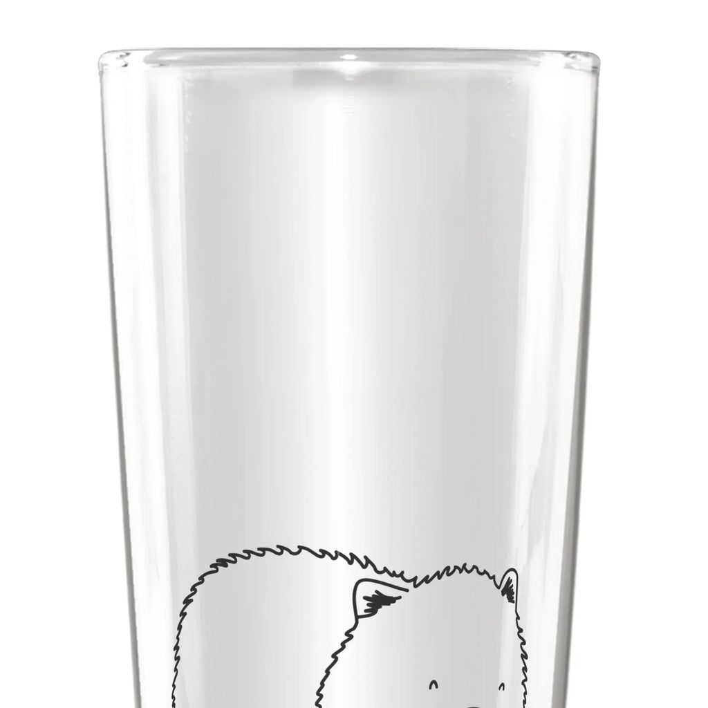 Bierglas Wombat Bierglas, Bier Glas, Bierkrug, Bier Krug, Vatertag, Tiermotive, Gute Laune, lustige Sprüche, Tiere, Wombat, Das Leben ist schön, Motivation, Spruch, Australien