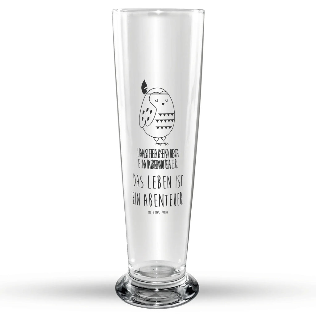 Bierglas Eule Federschmuck Bierglas, Bier Glas, Bierkrug, Bier Krug, Vatertag, Eule, Eule Deko, Owl, Das Leben ist ein Abenteuer, Reisespruch, Federschmuck, Dekoration