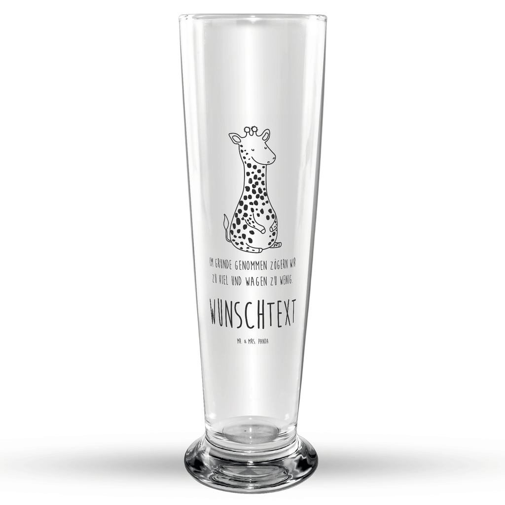 Personalisiertes Bierglas Giraffe Zufrieden Personalisiertes Bierglas, Personalisiertes Bier Glas, Personalisierter Bierkrug, Personalisierters Bier Krug, Bierglas mit Namen, Bierkrug mit Namen, Vatertag, Afrika, Wildtiere, Giraffe, Zufrieden, Glück, Abenteuer