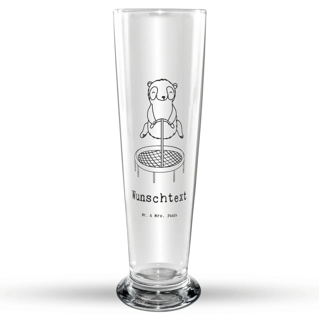 Personalisiertes Bierglas Panda Trampolin springen Personalisiertes Bierglas, Personalisiertes Bier Glas, Personalisierter Bierkrug, Personalisierters Bier Krug, Bierglas mit Namen, Bierkrug mit Namen, Vatertag, Geschenk, Sport, Sportart, Hobby, Schenken, Danke, Dankeschön, Auszeichnung, Gewinn, Sportler, Trampolin springen, Trampolin Springen, Trampolin Turnen, Fitnessstudio