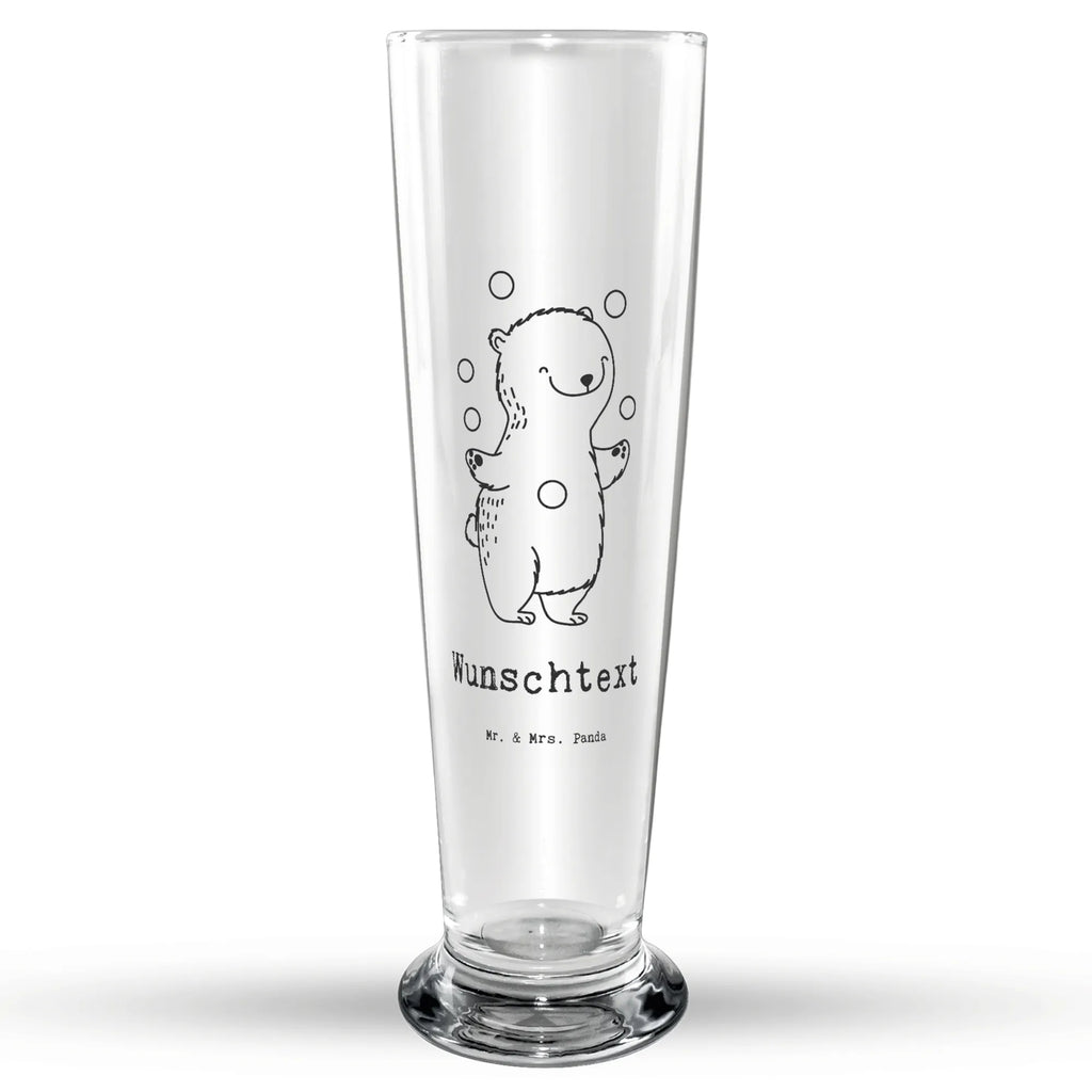 Personalisiertes Bierglas Bär Jonglieren Personalisiertes Bierglas, Personalisiertes Bier Glas, Personalisierter Bierkrug, Personalisierters Bier Krug, Bierglas mit Namen, Bierkrug mit Namen, Vatertag, Geschenk, Sport, Sportart, Hobby, Schenken, Danke, Dankeschön, Auszeichnung, Gewinn, Sportler, Jonglieren, Jongleur, Zirkus, Artistik