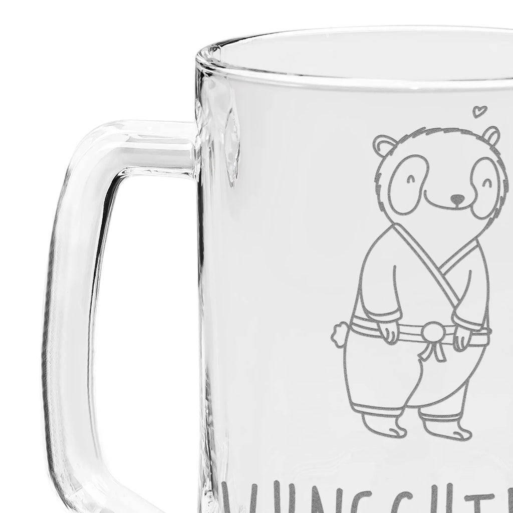 Personalisierter Gravur Bierkrug Panda Jiu Jitsu Personalisierter Bierkrug, Personalisierter Bier Krug, Personalisiertes Bierkrug Glas, Bierkrug mit Namen, Bier Krug mit Namen, Bierkrug Glas mit Namen, Vatertag, Wunschtext, Wunschname, Personalisierbar, Selbst gestalten, Geschenk, Sport, Sportart, Hobby, Schenken, Danke, Dankeschön, Auszeichnung, Gewinn, Sportler, Jiu Jitsu, japanische Kampfkunst, Selbstverteidigung