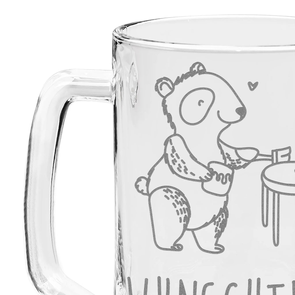 Personalisierter Gravur Bierkrug Panda Möbel restaurieren Personalisierter Bierkrug, Personalisierter Bier Krug, Personalisiertes Bierkrug Glas, Bierkrug mit Namen, Bier Krug mit Namen, Bierkrug Glas mit Namen, Vatertag, Wunschtext, Wunschname, Personalisierbar, Selbst gestalten, Geschenk, Sport, Sportart, Hobby, Schenken, Danke, Dankeschön, Auszeichnung, Gewinn, Sportler, Möbel restaurieren, antike Möbel restaurieren, Handwerk, Restaurator