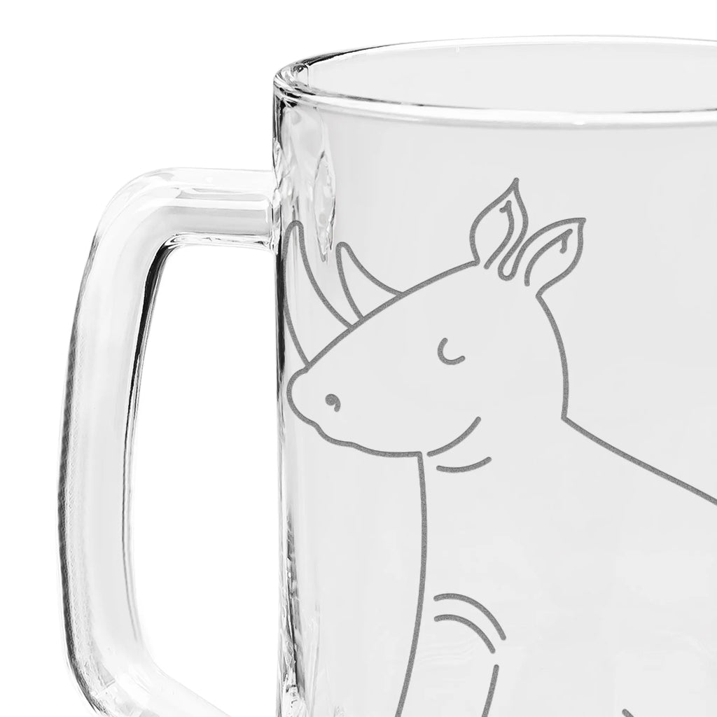 Gravur Bierkrug Einhorn Nashorn Bierkrug, Bier Krug, Bierkrug Glas, Vatertag, Einhorn, Einhörner, Einhorn Deko, Pegasus, Unicorn, Regenbogen, witzig, lustig, Zoo, Glitzer, Einhornpower, Erwachsenwerden, Nashorn, Nashörner