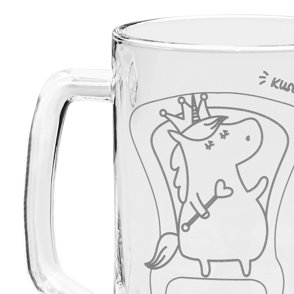 Gravur Bierkrug Einhorn Prinzessin Bierkrug, Bier Krug, Bierkrug Glas, Vatertag, Einhorn, Einhörner, Einhorn Deko, Unicorn, Geburtstag, Prinzessin, Geburtstagsgeschenk, Geschenk, Monat