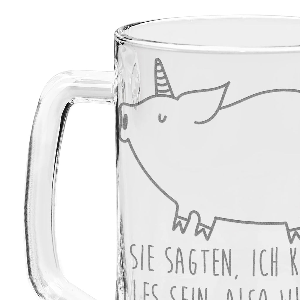 Gravur Bierkrug Einhorn Schwein Bierkrug, Bier Krug, Bierkrug Glas, Vatertag, Einhorn, Einhörner, Einhorn Deko, Pegasus, Unicorn, Party, Spaß, Schwein, Schweinhorn, Bauer, witzig. lustig, Spruch, geschenk, Pig, Piggy, funny, english, englisch