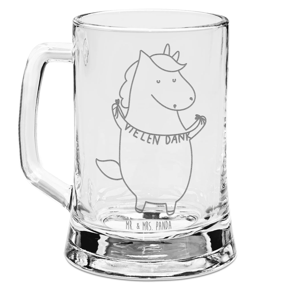 Gravur Bierkrug Einhorn Dankeschön Bierkrug, Bier Krug, Bierkrug Glas, Vatertag, Einhorn, Einhörner, Einhorn Deko, Unicorn, Danke, vielen Dank, Dankeschön, Danksagung