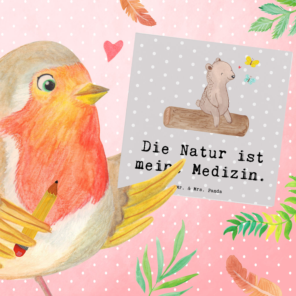 Deluxe Karte Bär Naturliebhaber Karte, Grußkarte, Klappkarte, Einladungskarte, Glückwunschkarte, Hochzeitskarte, Geburtstagskarte, Hochwertige Grußkarte, Hochwertige Klappkarte, Geschenk, Sport, Sportart, Hobby, Schenken, Danke, Dankeschön, Auszeichnung, Gewinn, Sportler, Naturliebhaber, Outdoor, Wandern, Nature Lover