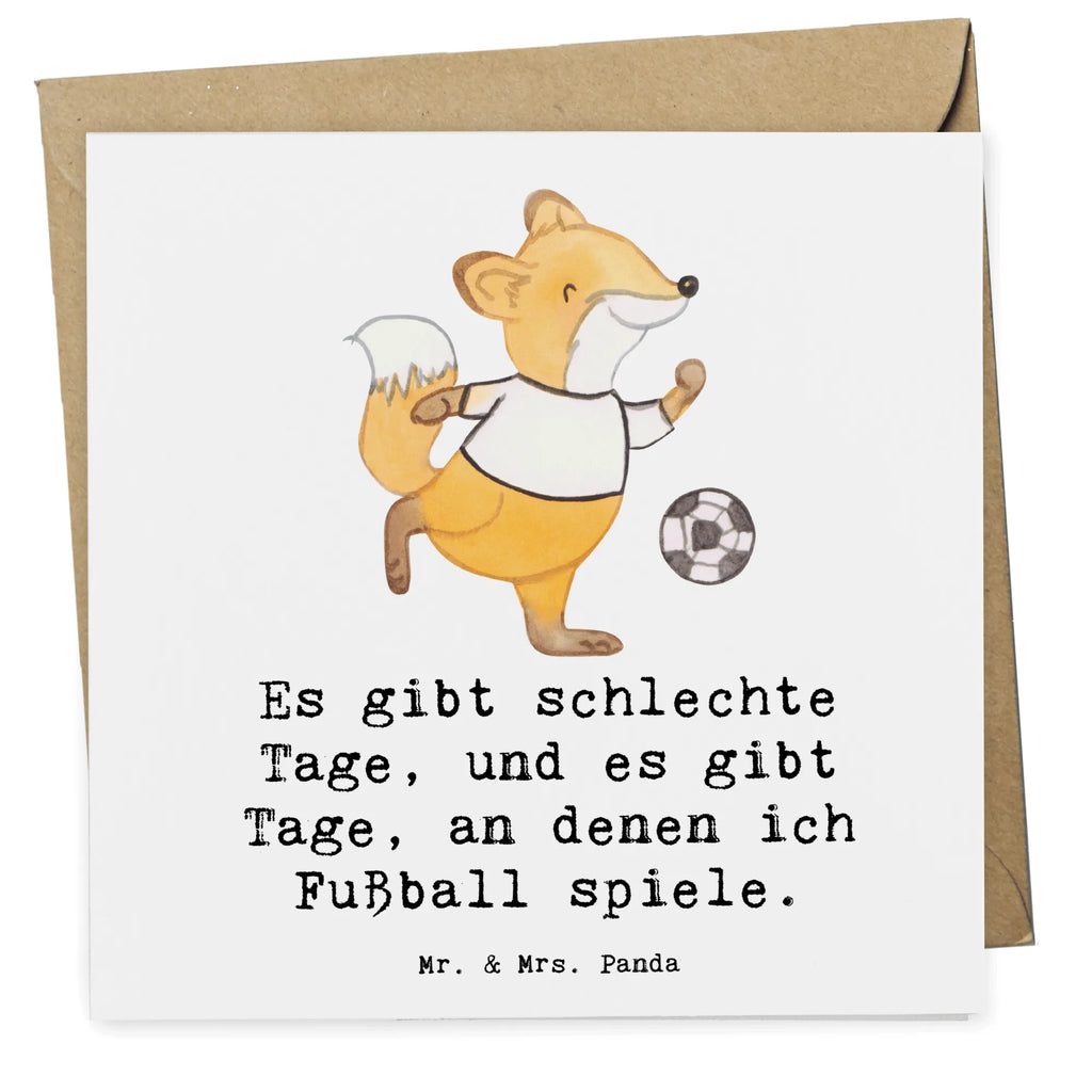 Deluxe Karte Fuchs Fußball spielen Karte, Grußkarte, Klappkarte, Einladungskarte, Glückwunschkarte, Hochzeitskarte, Geburtstagskarte, Hochwertige Grußkarte, Hochwertige Klappkarte, Geschenk, Sport, Sportart, Hobby, Schenken, Danke, Dankeschön, Auszeichnung, Gewinn, Sportler, Fußball, Soccer, Fußballer, Bolzen, Bolzplatz, Fußballerin