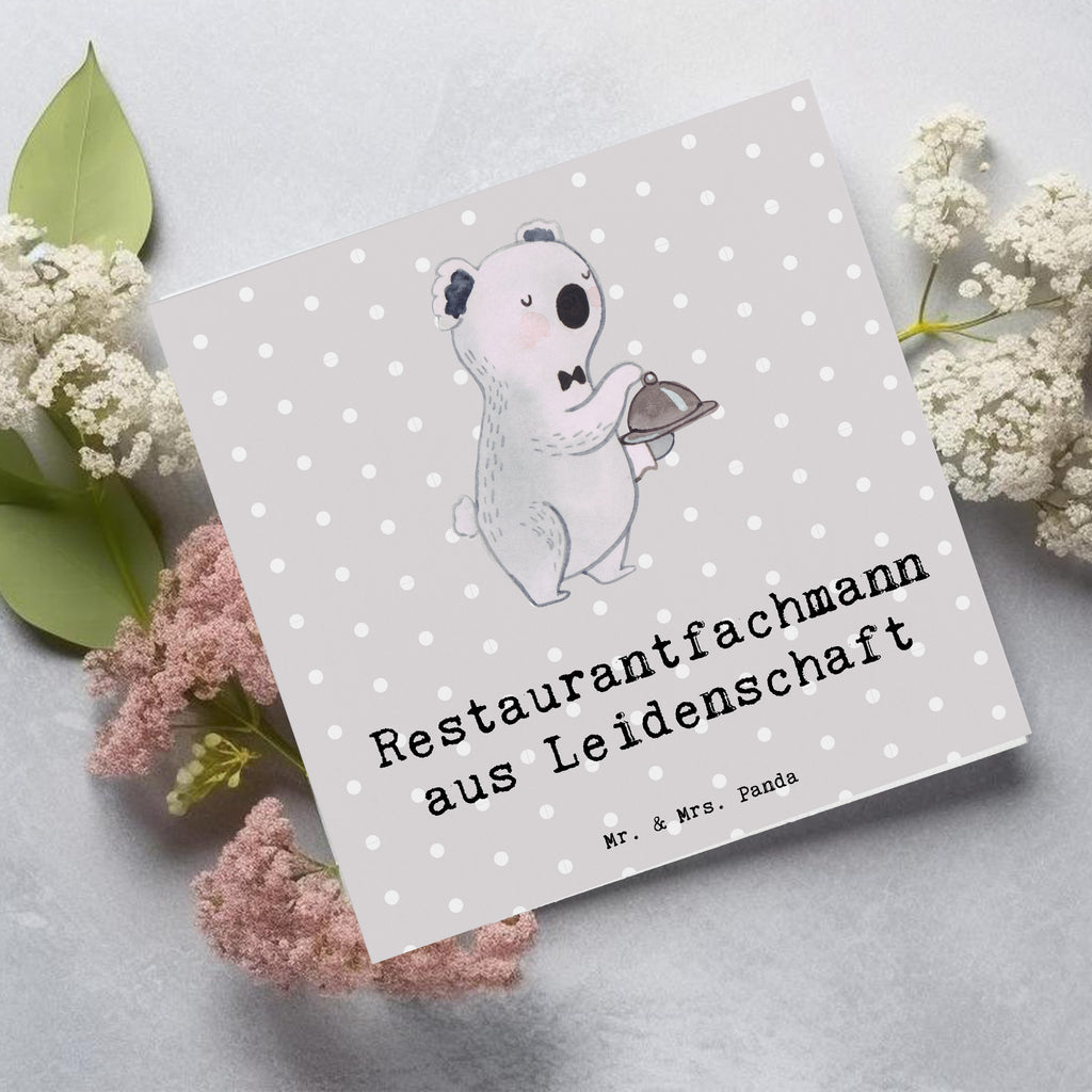 Deluxe Karte Restaurantfachmann Leidenschaft Karte, Grußkarte, Klappkarte, Einladungskarte, Glückwunschkarte, Hochzeitskarte, Geburtstagskarte, Hochwertige Grußkarte, Hochwertige Klappkarte, Beruf, Ausbildung, Jubiläum, Abschied, Rente, Kollege, Kollegin, Geschenk, Schenken, Arbeitskollege, Mitarbeiter, Firma, Danke, Dankeschön