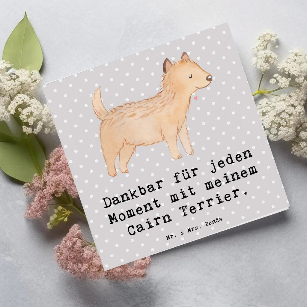 Deluxe Karte Cairn Terrier Moment Karte, Grußkarte, Klappkarte, Einladungskarte, Glückwunschkarte, Hochzeitskarte, Geburtstagskarte, Hochwertige Grußkarte, Hochwertige Klappkarte, Hund, Hunderasse, Rassehund, Hundebesitzer, Geschenk, Tierfreund, Schenken, Welpe, Cairn Terrier