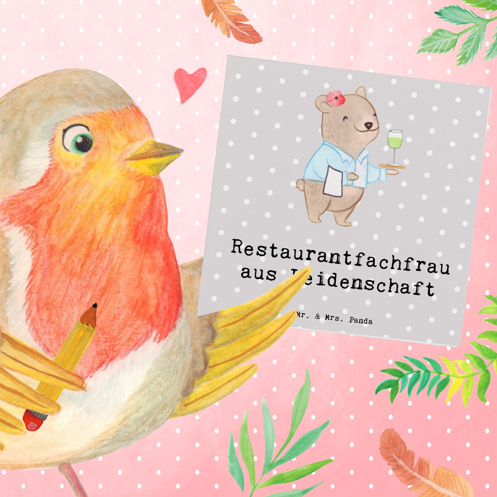 Deluxe Karte Restaurantfachfrau Leidenschaft Karte, Grußkarte, Klappkarte, Einladungskarte, Glückwunschkarte, Hochzeitskarte, Geburtstagskarte, Hochwertige Grußkarte, Hochwertige Klappkarte, Beruf, Ausbildung, Jubiläum, Abschied, Rente, Kollege, Kollegin, Geschenk, Schenken, Arbeitskollege, Mitarbeiter, Firma, Danke, Dankeschön, Restaurantfachfrau, Kellnerin, Servicefachkraft, Restaurant