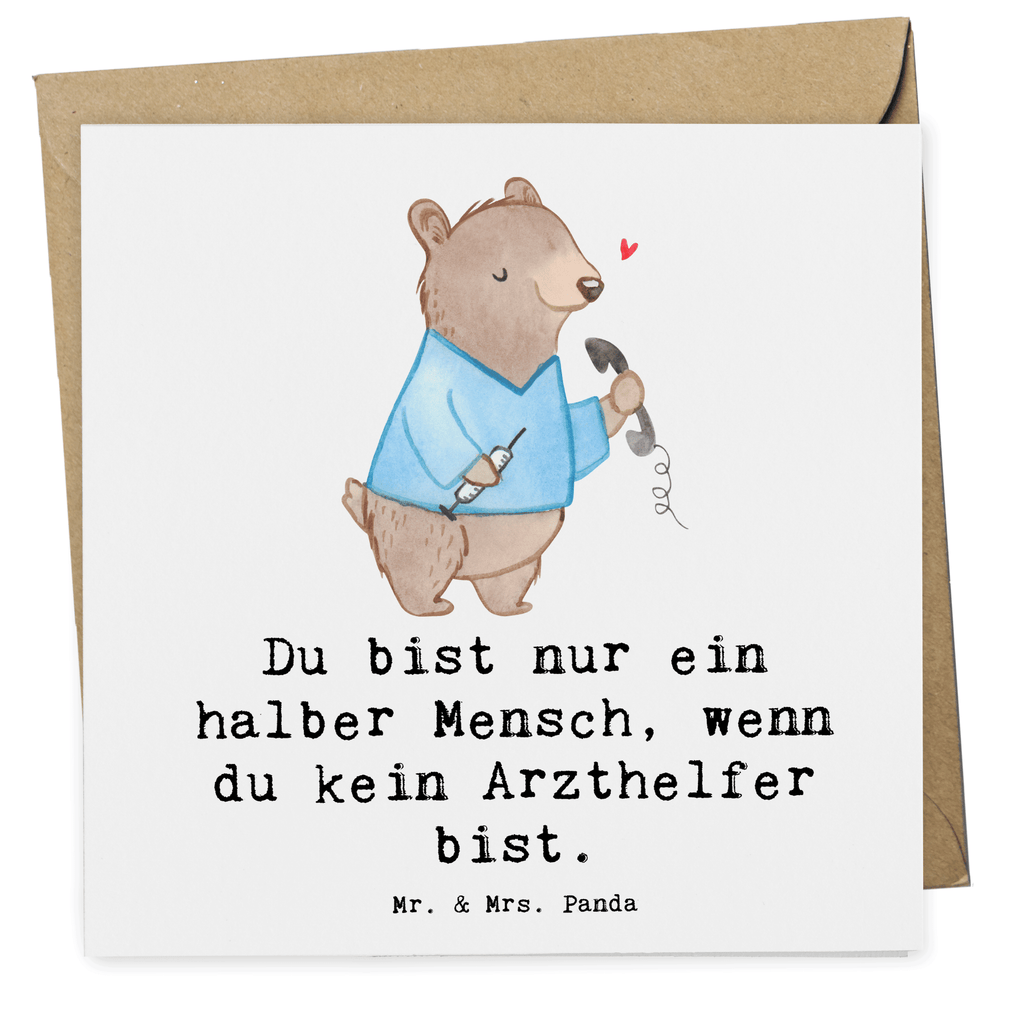 Deluxe Karte Arzthelfer Herz Karte, Grußkarte, Klappkarte, Einladungskarte, Glückwunschkarte, Hochzeitskarte, Geburtstagskarte, Hochwertige Grußkarte, Hochwertige Klappkarte, Beruf, Ausbildung, Jubiläum, Abschied, Rente, Kollege, Kollegin, Geschenk, Schenken, Arbeitskollege, Mitarbeiter, Firma, Danke, Dankeschön, Arzthelfer, Medizinischer Fachangestellter