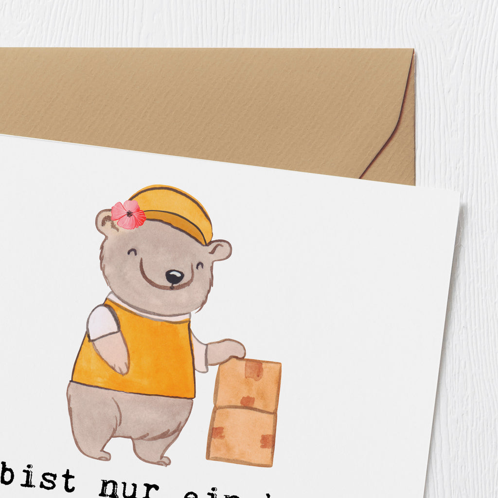 Deluxe Karte Fachlageristin Herz Karte, Grußkarte, Klappkarte, Einladungskarte, Glückwunschkarte, Hochzeitskarte, Geburtstagskarte, Hochwertige Grußkarte, Hochwertige Klappkarte, Beruf, Ausbildung, Jubiläum, Abschied, Rente, Kollege, Kollegin, Geschenk, Schenken, Arbeitskollege, Mitarbeiter, Firma, Danke, Dankeschön, Lagerarbeiterin, Fachlageristin, Lageristin, Lagerverwalterin