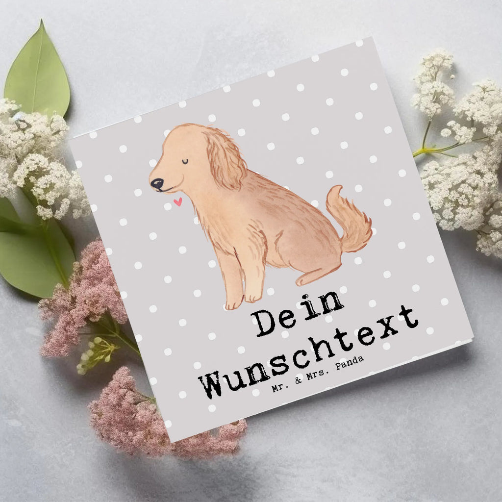 Personalisierte Deluxe Karte Cocker Spaniel Lebensretter Personalisierte Grußkarte, Personalisiertere Klappkarte, Personalisierte Einladungskarte, Personalisierte Glückwunschkarte, Personalisierte Hochzeitskarte, Personalisierte Geburtstagskarte, Grußkarte mit Namen, Grußkarte selber drucken, Grußkarte selbst gestalten, Grußkarte mit persönlichen Nachrichten, Grußkarte als Geldgeschenk, Grußkarten personalisiert, Personalisierte Karte, Hund, Hunderasse, Rassehund, Hundebesitzer, Geschenk, Tierfreund, Schenken, Welpe, Englische Cockerspaniel, Cocker Spaniel