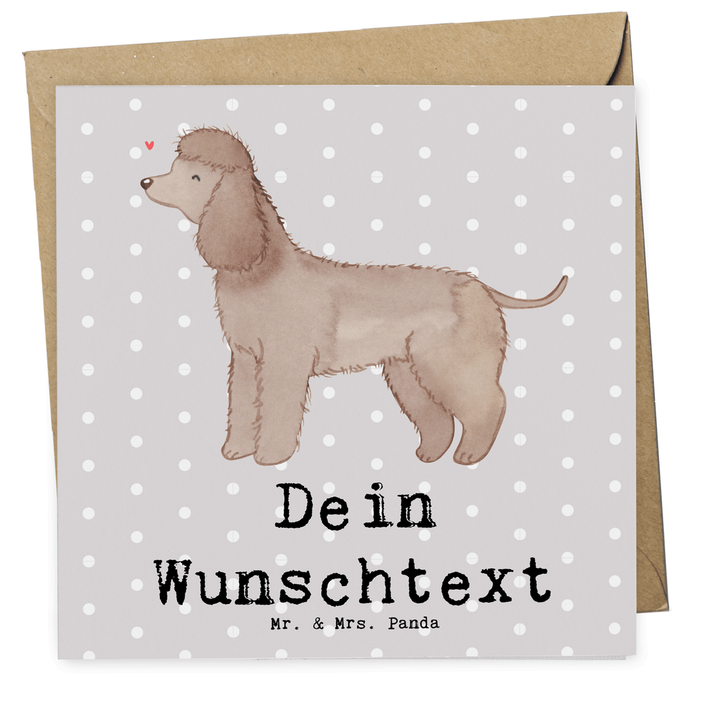 Personalisierte Deluxe Karte Irish Water Spaniel Lebensretter Personalisierte Grußkarte, Personalisiertere Klappkarte, Personalisierte Einladungskarte, Personalisierte Glückwunschkarte, Personalisierte Hochzeitskarte, Personalisierte Geburtstagskarte, Grußkarte mit Namen, Grußkarte selber drucken, Grußkarte selbst gestalten, Grußkarte mit persönlichen Nachrichten, Grußkarte als Geldgeschenk, Grußkarten personalisiert, Personalisierte Karte, Hund, Hunderasse, Rassehund, Hundebesitzer, Geschenk, Tierfreund, Schenken, Welpe, Irish Water Spaniel, Jagdhund