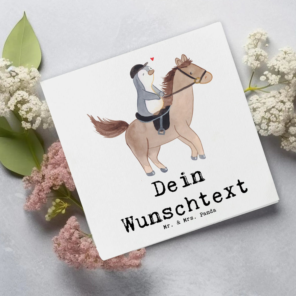 Personalisierte Deluxe Karte Pferd Reiten Personalisierte Grußkarte, Personalisiertere Klappkarte, Personalisierte Einladungskarte, Personalisierte Glückwunschkarte, Personalisierte Hochzeitskarte, Personalisierte Geburtstagskarte, Grußkarte mit Namen, Grußkarte selber drucken, Grußkarte selbst gestalten, Grußkarte mit persönlichen Nachrichten, Grußkarte als Geldgeschenk, Grußkarten personalisiert, Personalisierte Karte, Geschenk, Sport, Sportart, Hobby, Schenken, Danke, Dankeschön, Auszeichnung, Gewinn, Sportler, Reiten, Reitsport, Reitverein, Reitstall, Pferde