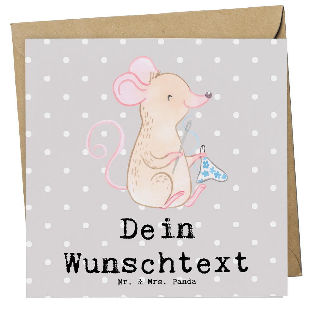 Personalisierte Deluxe Karte Maus Nähen Personalisierte Grußkarte, Personalisiertere Klappkarte, Personalisierte Einladungskarte, Personalisierte Glückwunschkarte, Personalisierte Hochzeitskarte, Personalisierte Geburtstagskarte, Grußkarte mit Namen, Grußkarte selber drucken, Grußkarte selbst gestalten, Grußkarte mit persönlichen Nachrichten, Grußkarte als Geldgeschenk, Grußkarten personalisiert, Personalisierte Karte, Geschenk, Sport, Sportart, Hobby, Schenken, Danke, Dankeschön, Auszeichnung, Gewinn, Sportler, Nähen, kreatives Hobby, Nähkurs, Nähmaschine, DIY