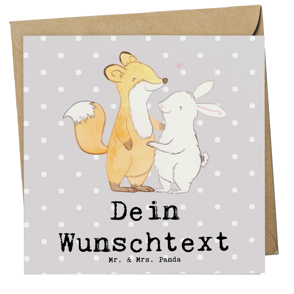 Personalisierte Deluxe Karte Fuchs Hase Freunde treffen Personalisierte Grußkarte, Personalisiertere Klappkarte, Personalisierte Einladungskarte, Personalisierte Glückwunschkarte, Personalisierte Hochzeitskarte, Personalisierte Geburtstagskarte, Grußkarte mit Namen, Grußkarte selber drucken, Grußkarte selbst gestalten, Grußkarte mit persönlichen Nachrichten, Grußkarte als Geldgeschenk, Grußkarten personalisiert, Personalisierte Karte, Geschenk, Sport, Sportart, Hobby, Schenken, Danke, Dankeschön, Auszeichnung, Gewinn, Sportler, Freunde treffen