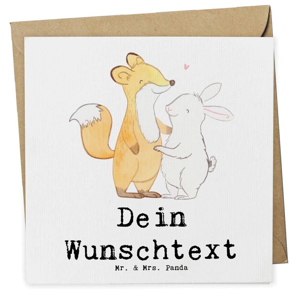 Personalisierte Deluxe Karte Fuchs Hase Freunde treffen Personalisierte Grußkarte, Personalisiertere Klappkarte, Personalisierte Einladungskarte, Personalisierte Glückwunschkarte, Personalisierte Hochzeitskarte, Personalisierte Geburtstagskarte, Grußkarte mit Namen, Grußkarte selber drucken, Grußkarte selbst gestalten, Grußkarte mit persönlichen Nachrichten, Grußkarte als Geldgeschenk, Grußkarten personalisiert, Personalisierte Karte, Geschenk, Sport, Sportart, Hobby, Schenken, Danke, Dankeschön, Auszeichnung, Gewinn, Sportler, Freunde treffen