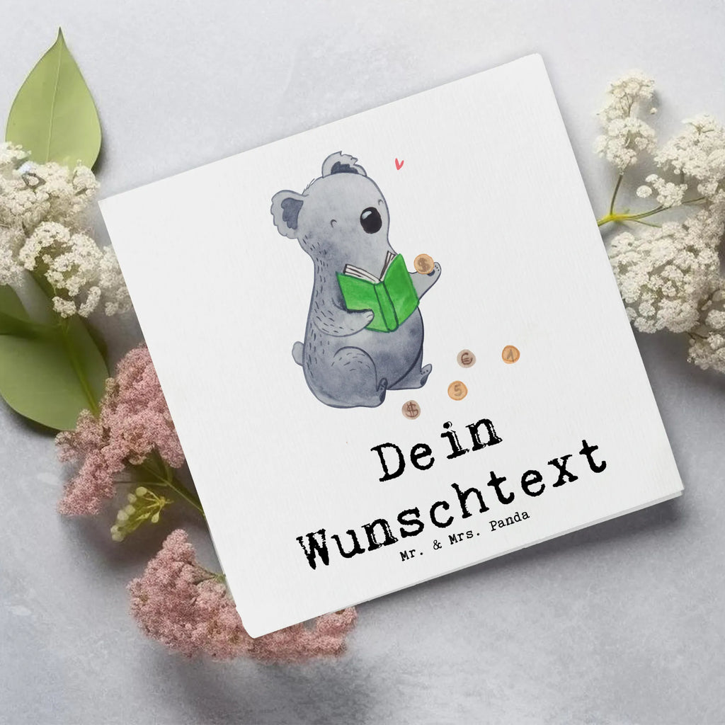 Personalisierte Deluxe Karte Koala Münzen sammeln Personalisierte Grußkarte, Personalisiertere Klappkarte, Personalisierte Einladungskarte, Personalisierte Glückwunschkarte, Personalisierte Hochzeitskarte, Personalisierte Geburtstagskarte, Grußkarte mit Namen, Grußkarte selber drucken, Grußkarte selbst gestalten, Grußkarte mit persönlichen Nachrichten, Grußkarte als Geldgeschenk, Grußkarten personalisiert, Personalisierte Karte, Geschenk, Sport, Sportart, Hobby, Schenken, Danke, Dankeschön, Auszeichnung, Gewinn, Sportler, Münzen sammeln, Numismatik, Münzen aus aller Welt