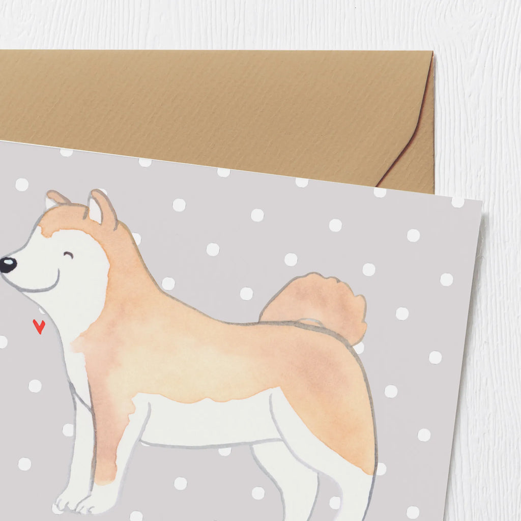 Personalisierte Deluxe Karte Akita Inu Lebensretter Personalisierte Grußkarte, Personalisiertere Klappkarte, Personalisierte Einladungskarte, Personalisierte Glückwunschkarte, Personalisierte Hochzeitskarte, Personalisierte Geburtstagskarte, Grußkarte mit Namen, Grußkarte selber drucken, Grußkarte selbst gestalten, Grußkarte mit persönlichen Nachrichten, Grußkarte als Geldgeschenk, Grußkarten personalisiert, Personalisierte Karte, Hund, Hunderasse, Rassehund, Hundebesitzer, Geschenk, Tierfreund, Schenken, Welpe