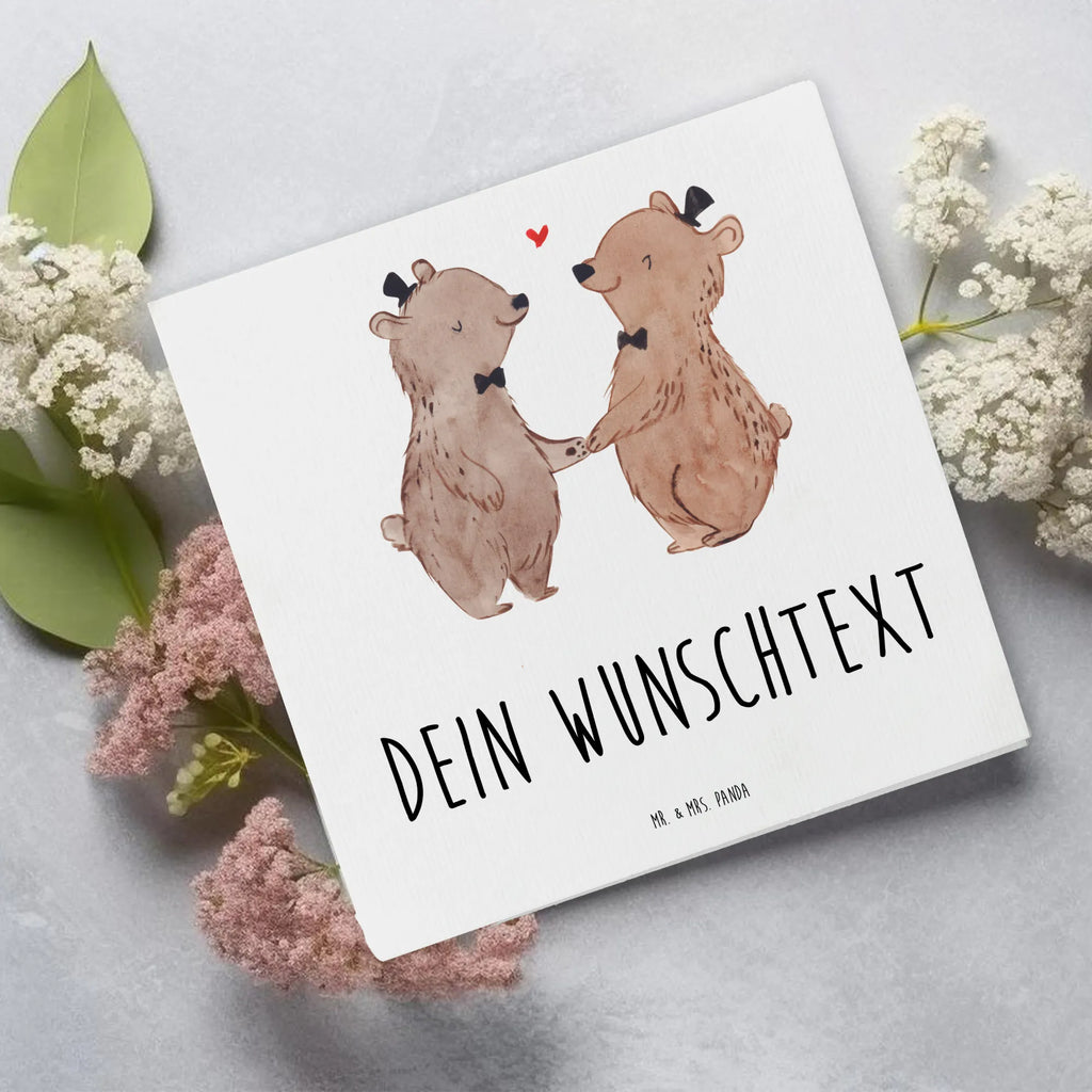 Personalisierte Deluxe Karte Bären Gay Pride Personalisierte Grußkarte, Personalisiertere Klappkarte, Personalisierte Einladungskarte, Personalisierte Glückwunschkarte, Personalisierte Hochzeitskarte, Personalisierte Geburtstagskarte, Grußkarte mit Namen, Grußkarte selber drucken, Grußkarte selbst gestalten, Grußkarte mit persönlichen Nachrichten, Grußkarte als Geldgeschenk, Grußkarten personalisiert, Personalisierte Karte, Hochzeit, Hochzeitsgeschenk, Ehe, Hochzeitsfeier, Trauung, Trauungsgeschenk, Hochzeitskarte, Verlobungsfeier, Verlobungsgeschenk, Hochzeitsgeschenkideen, Hochzeitsgeschenke für Brautpaar