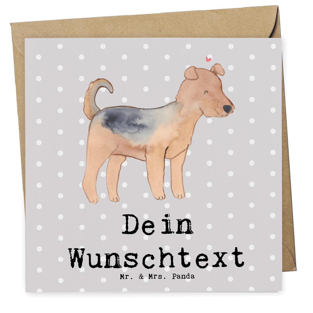 Personalisierte Deluxe Karte Airedale Terrier Lebensretter Personalisierte Grußkarte, Personalisiertere Klappkarte, Personalisierte Einladungskarte, Personalisierte Glückwunschkarte, Personalisierte Hochzeitskarte, Personalisierte Geburtstagskarte, Grußkarte mit Namen, Grußkarte selber drucken, Grußkarte selbst gestalten, Grußkarte mit persönlichen Nachrichten, Grußkarte als Geldgeschenk, Grußkarten personalisiert, Personalisierte Karte, Hund, Hunderasse, Rassehund, Hundebesitzer, Geschenk, Tierfreund, Schenken, Welpe