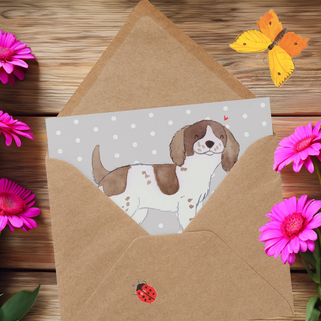 Personalisierte Deluxe Karte English Springer Spaniel Lebensretter Personalisierte Grußkarte, Personalisiertere Klappkarte, Personalisierte Einladungskarte, Personalisierte Glückwunschkarte, Personalisierte Hochzeitskarte, Personalisierte Geburtstagskarte, Grußkarte mit Namen, Grußkarte selber drucken, Grußkarte selbst gestalten, Grußkarte mit persönlichen Nachrichten, Grußkarte als Geldgeschenk, Grußkarten personalisiert, Personalisierte Karte, Hund, Hunderasse, Rassehund, Hundebesitzer, Geschenk, Tierfreund, Schenken, Welpe, English Springer Spaniel