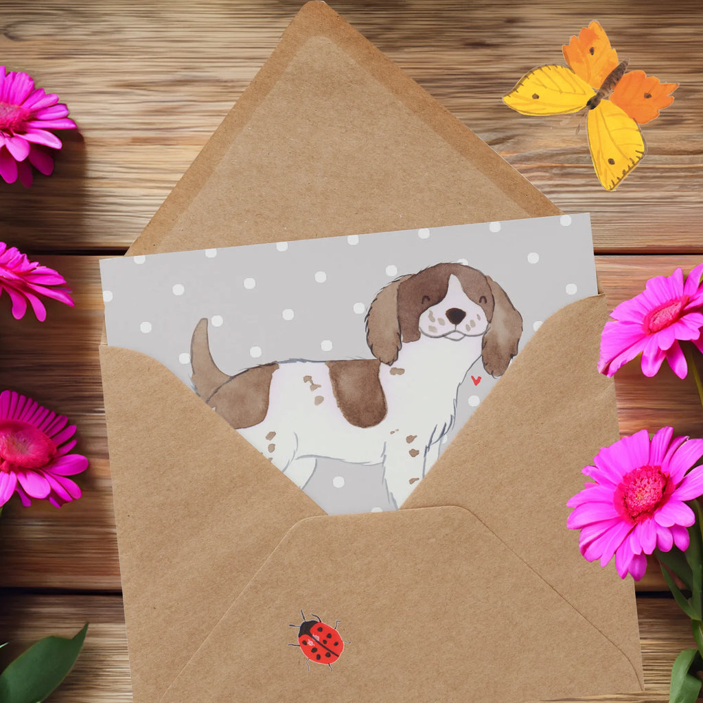 Personalisierte Deluxe Karte English Springer Spaniel Lebensretter Personalisierte Grußkarte, Personalisiertere Klappkarte, Personalisierte Einladungskarte, Personalisierte Glückwunschkarte, Personalisierte Hochzeitskarte, Personalisierte Geburtstagskarte, Grußkarte mit Namen, Grußkarte selber drucken, Grußkarte selbst gestalten, Grußkarte mit persönlichen Nachrichten, Grußkarte als Geldgeschenk, Grußkarten personalisiert, Personalisierte Karte, Hund, Hunderasse, Rassehund, Hundebesitzer, Geschenk, Tierfreund, Schenken, Welpe, English Springer Spaniel