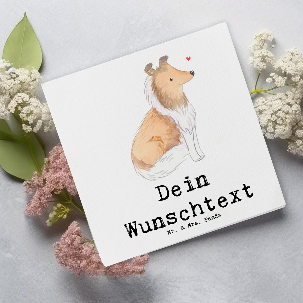 Personalisierte Deluxe Karte Langhaar Collie Lebensretter Personalisierte Grußkarte, Personalisiertere Klappkarte, Personalisierte Einladungskarte, Personalisierte Glückwunschkarte, Personalisierte Hochzeitskarte, Personalisierte Geburtstagskarte, Grußkarte mit Namen, Grußkarte selber drucken, Grußkarte selbst gestalten, Grußkarte mit persönlichen Nachrichten, Grußkarte als Geldgeschenk, Grußkarten personalisiert, Personalisierte Karte, Hund, Hunderasse, Rassehund, Hundebesitzer, Geschenk, Tierfreund, Schenken, Welpe, Langhaar Collie, britischer Hütehund