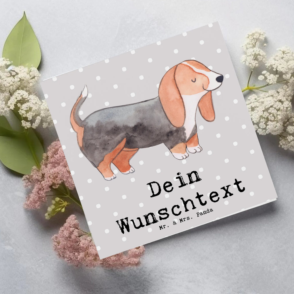 Personalisierte Deluxe Karte Basset Hound Lebensretter Personalisierte Grußkarte, Personalisiertere Klappkarte, Personalisierte Einladungskarte, Personalisierte Glückwunschkarte, Personalisierte Hochzeitskarte, Personalisierte Geburtstagskarte, Grußkarte mit Namen, Grußkarte selber drucken, Grußkarte selbst gestalten, Grußkarte mit persönlichen Nachrichten, Grußkarte als Geldgeschenk, Grußkarten personalisiert, Personalisierte Karte, Hund, Hunderasse, Rassehund, Hundebesitzer, Geschenk, Tierfreund, Schenken, Welpe, Basset Hound, Basset