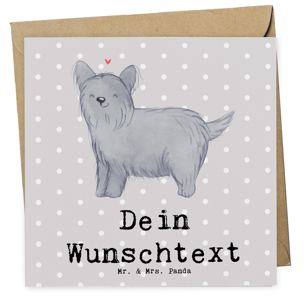 Personalisierte Deluxe Karte Skye Terrier Lebensretter Personalisierte Grußkarte, Personalisiertere Klappkarte, Personalisierte Einladungskarte, Personalisierte Glückwunschkarte, Personalisierte Hochzeitskarte, Personalisierte Geburtstagskarte, Grußkarte mit Namen, Grußkarte selber drucken, Grußkarte selbst gestalten, Grußkarte mit persönlichen Nachrichten, Grußkarte als Geldgeschenk, Grußkarten personalisiert, Personalisierte Karte, Hund, Hunderasse, Rassehund, Hundebesitzer, Geschenk, Tierfreund, Schenken, Welpe, Skye Terrier, Terrier