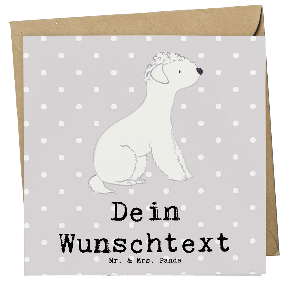 Personalisierte Deluxe Karte Bedlington Terrier Lebensretter Personalisierte Grußkarte, Personalisiertere Klappkarte, Personalisierte Einladungskarte, Personalisierte Glückwunschkarte, Personalisierte Hochzeitskarte, Personalisierte Geburtstagskarte, Grußkarte mit Namen, Grußkarte selber drucken, Grußkarte selbst gestalten, Grußkarte mit persönlichen Nachrichten, Grußkarte als Geldgeschenk, Grußkarten personalisiert, Personalisierte Karte, Hund, Hunderasse, Rassehund, Hundebesitzer, Geschenk, Tierfreund, Schenken, Welpe, Bedlington Terrier, Terrier