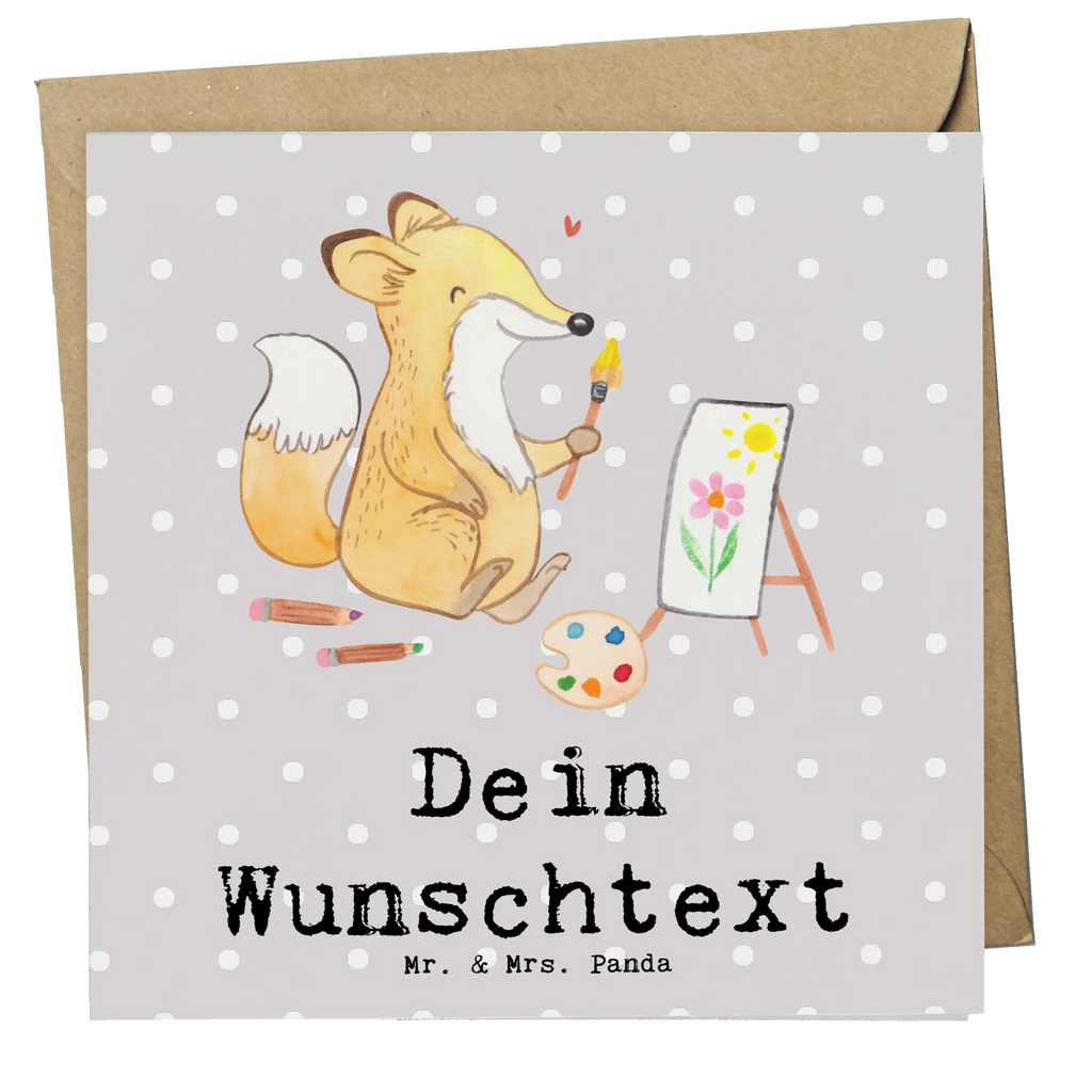 Personalisierte Deluxe Karte Fuchs  Malen Personalisierte Grußkarte, Personalisiertere Klappkarte, Personalisierte Einladungskarte, Personalisierte Glückwunschkarte, Personalisierte Hochzeitskarte, Personalisierte Geburtstagskarte, Grußkarte mit Namen, Grußkarte selber drucken, Grußkarte selbst gestalten, Grußkarte mit persönlichen Nachrichten, Grußkarte als Geldgeschenk, Grußkarten personalisiert, Personalisierte Karte, Geschenk, Sport, Sportart, Hobby, Schenken, Danke, Dankeschön, Auszeichnung, Gewinn, Sportler, Malen, Zeichnen, Hobbyzeichner, Künstler, Künstlerin