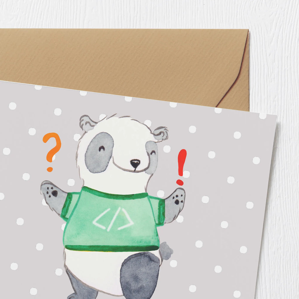 Personalisierte Deluxe Karte Panda Programmierer Abenteuer Personalisierte Grußkarte, Personalisiertere Klappkarte, Personalisierte Einladungskarte, Personalisierte Glückwunschkarte, Personalisierte Hochzeitskarte, Personalisierte Geburtstagskarte, Grußkarte mit Namen, Grußkarte selber drucken, Grußkarte selbst gestalten, Grußkarte mit persönlichen Nachrichten, Grußkarte als Geldgeschenk, Grußkarten personalisiert, Personalisierte Karte, Beruf, Ausbildung, Jubiläum, Abschied, Rente, Kollege, Kollegin, Geschenk, Schenken, Arbeitskollege, Mitarbeiter, Firma, Danke, Dankeschön, Panda Programmierer, Geschenk Programmierer, Programmierer Geschenk, Geschenke Berufe, Programmierer Geschenke