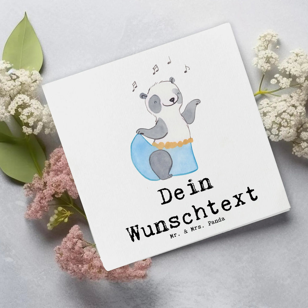 Personalisierte Deluxe Karte Panda Bauchtanz Personalisierte Grußkarte, Personalisiertere Klappkarte, Personalisierte Einladungskarte, Personalisierte Glückwunschkarte, Personalisierte Hochzeitskarte, Personalisierte Geburtstagskarte, Grußkarte mit Namen, Grußkarte selber drucken, Grußkarte selbst gestalten, Grußkarte mit persönlichen Nachrichten, Grußkarte als Geldgeschenk, Grußkarten personalisiert, Personalisierte Karte, Geschenk, Sport, Sportart, Hobby, Schenken, Danke, Dankeschön, Auszeichnung, Gewinn, Sportler, Bauchtanz, orientalischer Tanz, Tanzen