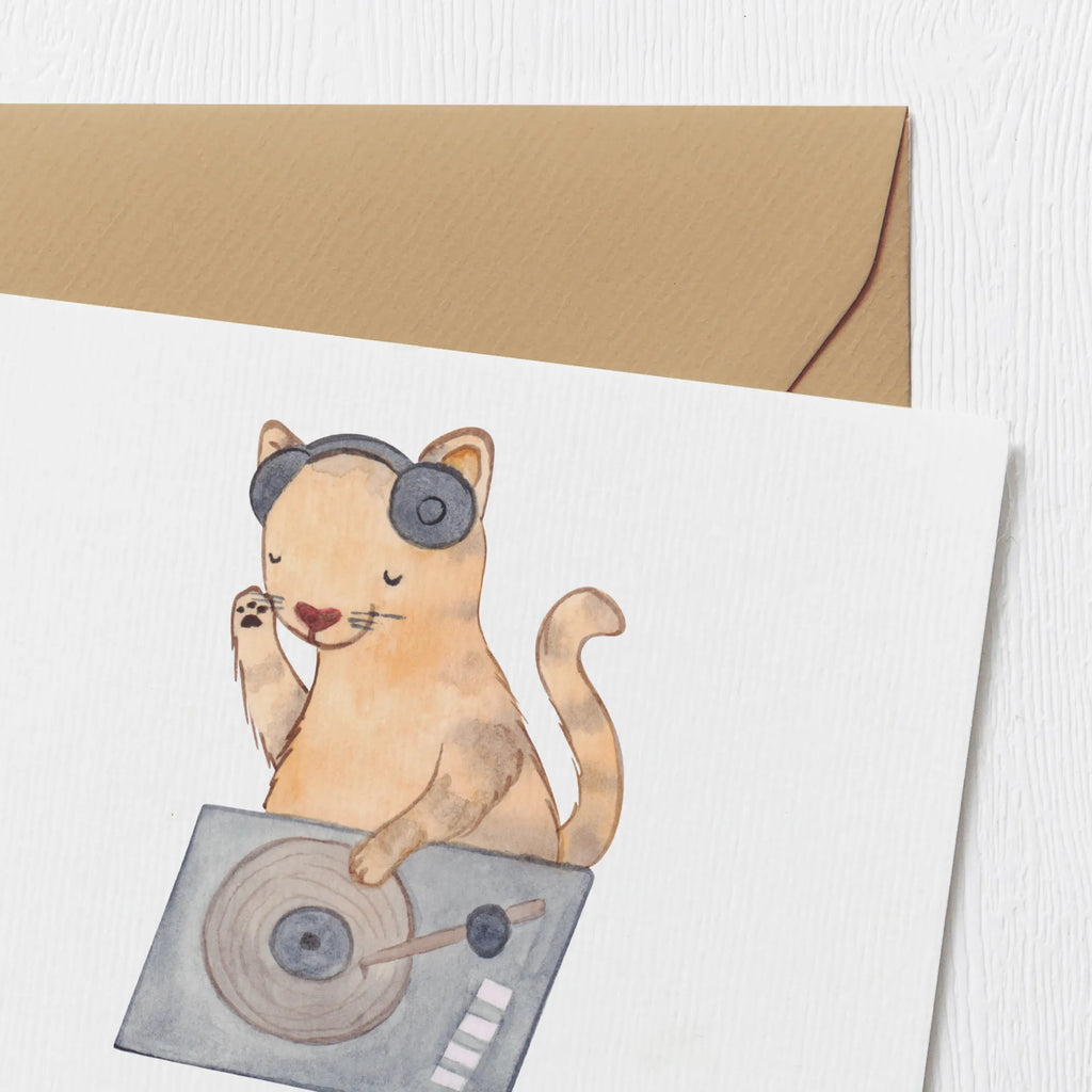 Personalisierte Deluxe Karte Katze DJ Personalisierte Grußkarte, Personalisiertere Klappkarte, Personalisierte Einladungskarte, Personalisierte Glückwunschkarte, Personalisierte Hochzeitskarte, Personalisierte Geburtstagskarte, Grußkarte mit Namen, Grußkarte selber drucken, Grußkarte selbst gestalten, Grußkarte mit persönlichen Nachrichten, Grußkarte als Geldgeschenk, Grußkarten personalisiert, Personalisierte Karte, Instrumente, Geschenke Musiker, Musikliebhaber, Katze, DJ, Tanzen, Club, Disko, Feiern