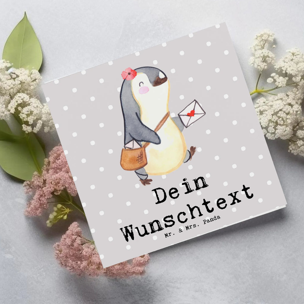 Personalisierte Deluxe Karte Postbotin Herz Personalisierte Grußkarte, Personalisiertere Klappkarte, Personalisierte Einladungskarte, Personalisierte Glückwunschkarte, Personalisierte Hochzeitskarte, Personalisierte Geburtstagskarte, Grußkarte mit Namen, Grußkarte selber drucken, Grußkarte selbst gestalten, Grußkarte mit persönlichen Nachrichten, Grußkarte als Geldgeschenk, Grußkarten personalisiert, Personalisierte Karte, Beruf, Ausbildung, Jubiläum, Abschied, Rente, Kollege, Kollegin, Geschenk, Schenken, Arbeitskollege, Mitarbeiter, Firma, Danke, Dankeschön, Postbotin, Briefzustellerin, Briefträgerin, Postlerin