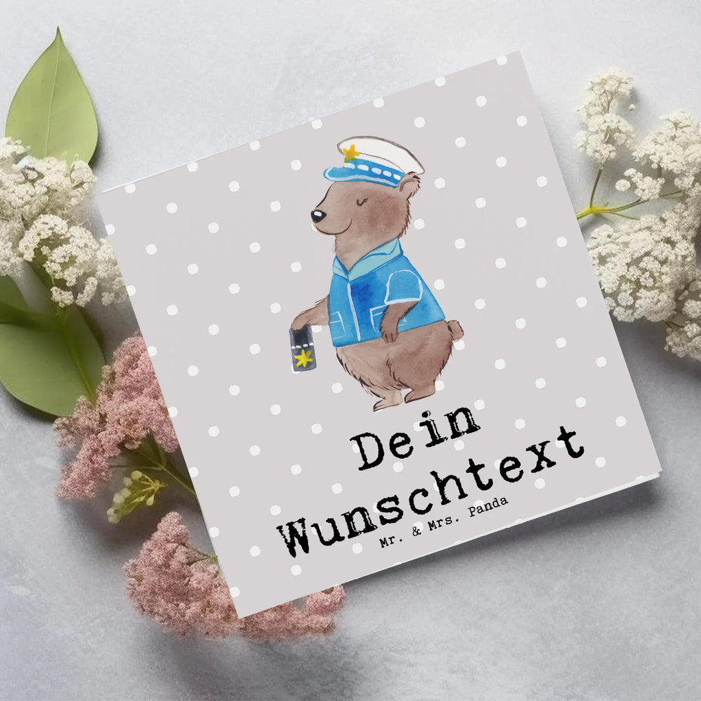 Personalisierte Deluxe Karte Polizistin Herz Personalisierte Grußkarte, Personalisiertere Klappkarte, Personalisierte Einladungskarte, Personalisierte Glückwunschkarte, Personalisierte Hochzeitskarte, Personalisierte Geburtstagskarte, Grußkarte mit Namen, Grußkarte selber drucken, Grußkarte selbst gestalten, Grußkarte mit persönlichen Nachrichten, Grußkarte als Geldgeschenk, Grußkarten personalisiert, Personalisierte Karte, Beruf, Ausbildung, Jubiläum, Abschied, Rente, Kollege, Kollegin, Geschenk, Schenken, Arbeitskollege, Mitarbeiter, Firma, Danke, Dankeschön, Polizistin, Polizeibeamtin, Wachfrau, Cop, Polizei, Studium