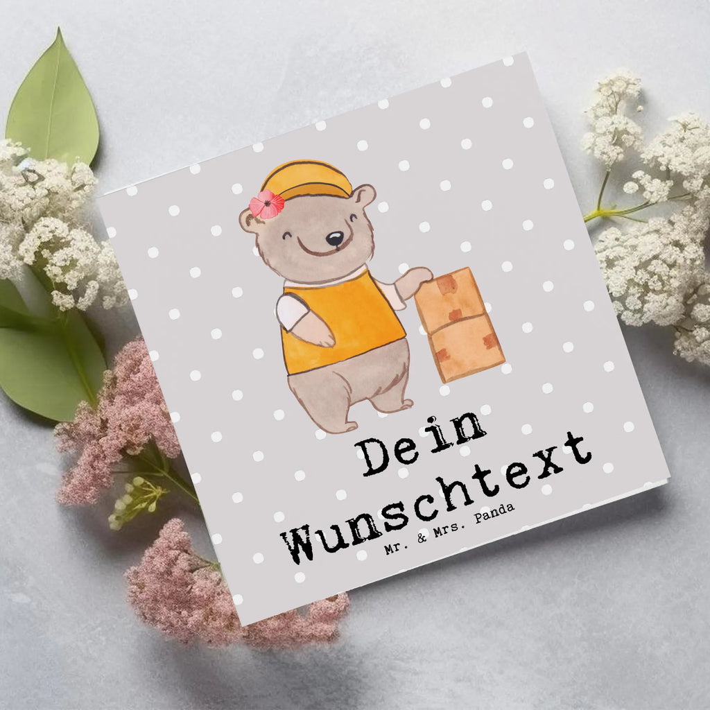 Personalisierte Deluxe Karte Lieferdienstmitarbeiterin Herz Personalisierte Grußkarte, Personalisiertere Klappkarte, Personalisierte Einladungskarte, Personalisierte Glückwunschkarte, Personalisierte Hochzeitskarte, Personalisierte Geburtstagskarte, Grußkarte mit Namen, Grußkarte selber drucken, Grußkarte selbst gestalten, Grußkarte mit persönlichen Nachrichten, Grußkarte als Geldgeschenk, Grußkarten personalisiert, Personalisierte Karte, Beruf, Ausbildung, Jubiläum, Abschied, Rente, Kollege, Kollegin, Geschenk, Schenken, Arbeitskollege, Mitarbeiter, Firma, Danke, Dankeschön, Lieferdienstmitarbeiterin, Pizzabäckerin, Pizzabotin, Pizzabringdienst, Lieferbringdienst