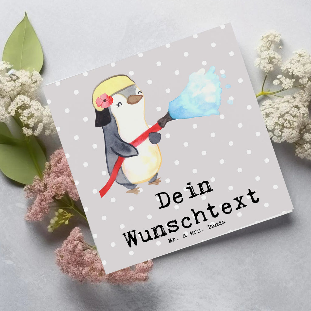 Personalisierte Deluxe Karte Feuerwehrfrau Herz Personalisierte Grußkarte, Personalisiertere Klappkarte, Personalisierte Einladungskarte, Personalisierte Glückwunschkarte, Personalisierte Hochzeitskarte, Personalisierte Geburtstagskarte, Grußkarte mit Namen, Grußkarte selber drucken, Grußkarte selbst gestalten, Grußkarte mit persönlichen Nachrichten, Grußkarte als Geldgeschenk, Grußkarten personalisiert, Personalisierte Karte, Beruf, Ausbildung, Jubiläum, Abschied, Rente, Kollege, Kollegin, Geschenk, Schenken, Arbeitskollege, Mitarbeiter, Firma, Danke, Dankeschön, Feuerwehrfrau, Feuerwehrhauptfrau, Brandschutz, Feuerwehr, freiwillige Feuerwehr