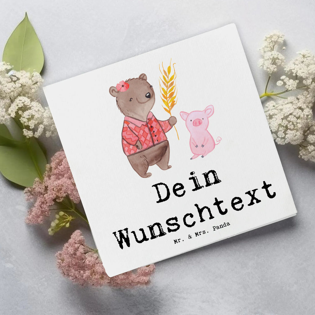 Personalisierte Deluxe Karte Bäuerin Herz Personalisierte Grußkarte, Personalisiertere Klappkarte, Personalisierte Einladungskarte, Personalisierte Glückwunschkarte, Personalisierte Hochzeitskarte, Personalisierte Geburtstagskarte, Grußkarte mit Namen, Grußkarte selber drucken, Grußkarte selbst gestalten, Grußkarte mit persönlichen Nachrichten, Grußkarte als Geldgeschenk, Grußkarten personalisiert, Personalisierte Karte, Beruf, Ausbildung, Jubiläum, Abschied, Rente, Kollege, Kollegin, Geschenk, Schenken, Arbeitskollege, Mitarbeiter, Firma, Danke, Dankeschön, Landwirtin, Bäuerin, Tierwirtin, Agronomin, Farmerin, Bauernhof