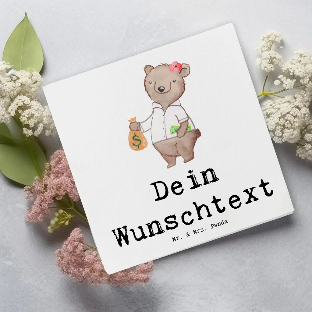 Personalisierte Deluxe Karte Bänkerin Herz Personalisierte Grußkarte, Personalisiertere Klappkarte, Personalisierte Einladungskarte, Personalisierte Glückwunschkarte, Personalisierte Hochzeitskarte, Personalisierte Geburtstagskarte, Grußkarte mit Namen, Grußkarte selber drucken, Grußkarte selbst gestalten, Grußkarte mit persönlichen Nachrichten, Grußkarte als Geldgeschenk, Grußkarten personalisiert, Personalisierte Karte, Beruf, Ausbildung, Jubiläum, Abschied, Rente, Kollege, Kollegin, Geschenk, Schenken, Arbeitskollege, Mitarbeiter, Firma, Danke, Dankeschön, Bänkerin, Bankfachfrau, Bankangestellte, Bankberaterin