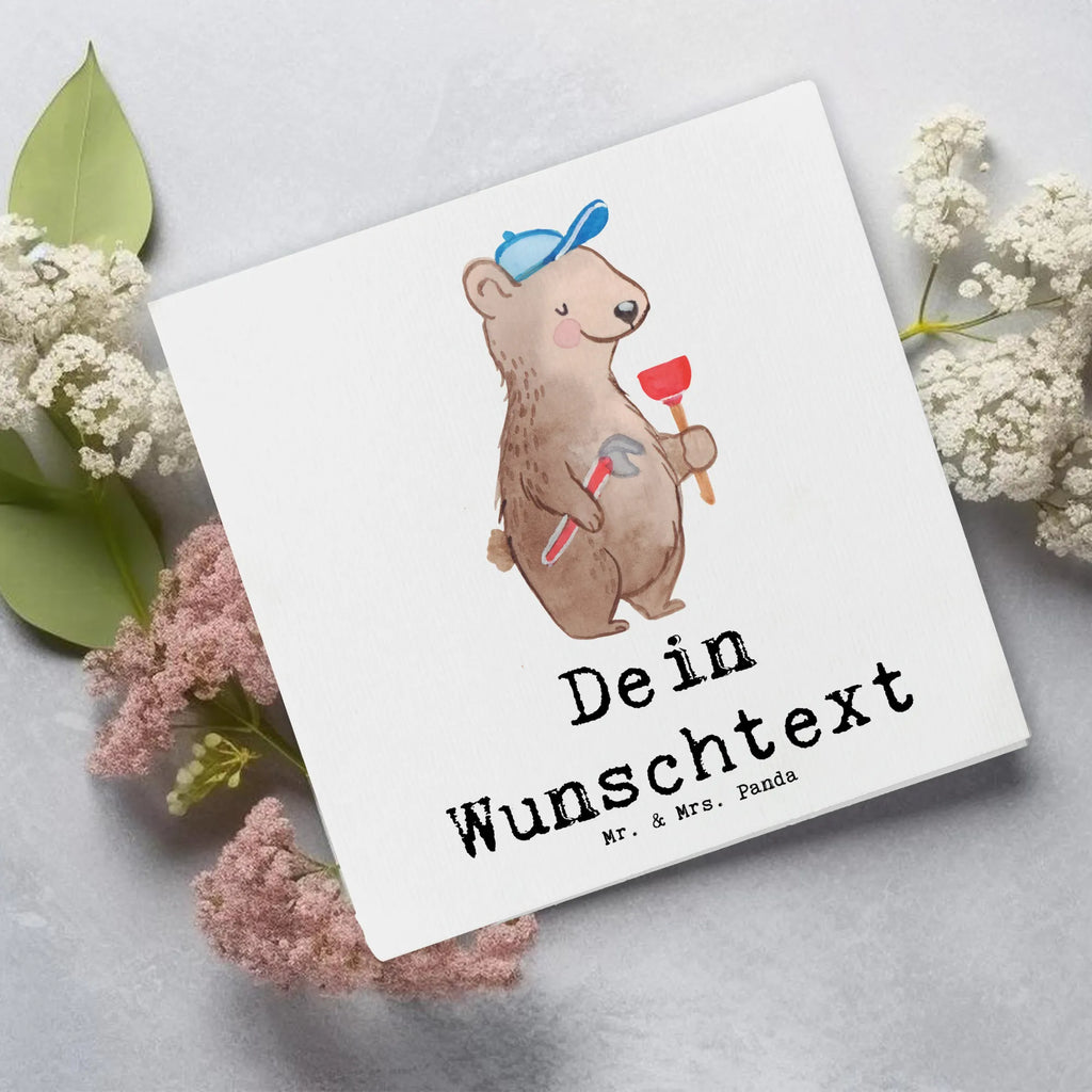 Personalisierte Deluxe Karte Klempner Herz Personalisierte Grußkarte, Personalisiertere Klappkarte, Personalisierte Einladungskarte, Personalisierte Glückwunschkarte, Personalisierte Hochzeitskarte, Personalisierte Geburtstagskarte, Grußkarte mit Namen, Grußkarte selber drucken, Grußkarte selbst gestalten, Grußkarte mit persönlichen Nachrichten, Grußkarte als Geldgeschenk, Grußkarten personalisiert, Personalisierte Karte, Beruf, Ausbildung, Jubiläum, Abschied, Rente, Kollege, Kollegin, Geschenk, Schenken, Arbeitskollege, Mitarbeiter, Firma, Danke, Dankeschön, Klempner, Handwerker, Installateur, Meister, Gesellenprüfung, Fachbetrieb, Bauklempner, Sanitärinstallationen